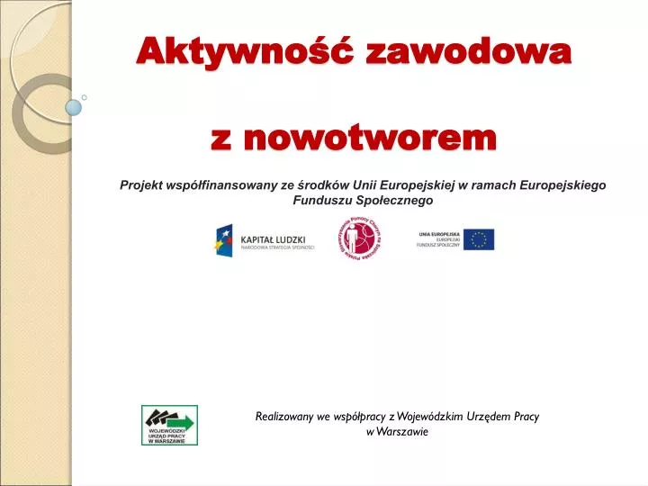 aktywno zawodowa z nowotworem