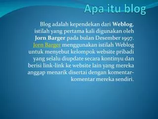 apa itu blog