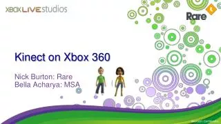 Kinect on Xbox 360