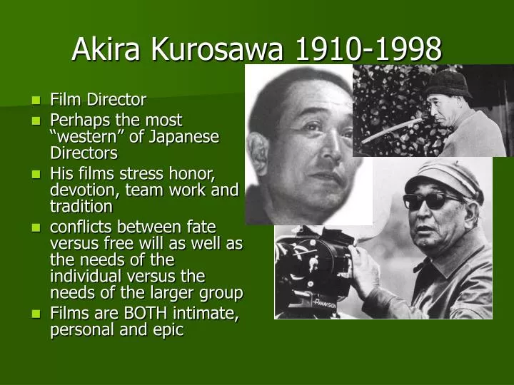 akira kurosawa 1910 1998