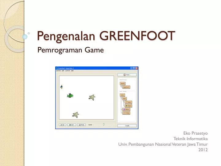 pengenalan greenfoot