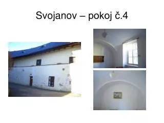 svojanov pokoj 4