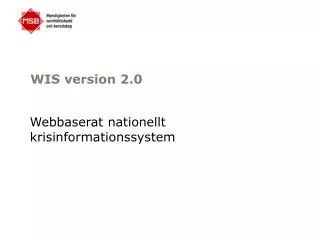 wis version 2 0