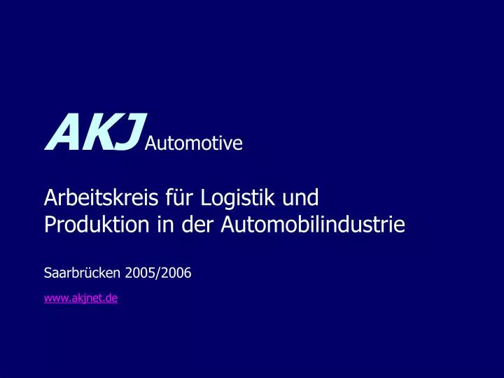 akj automotive