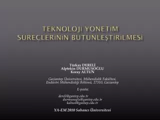 teknoloj y net m s re ler n n b t nle t r lmes