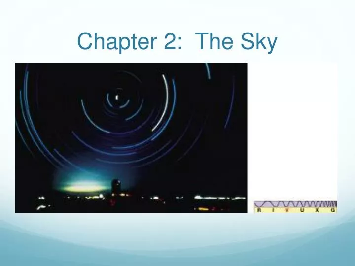 chapter 2 the sky
