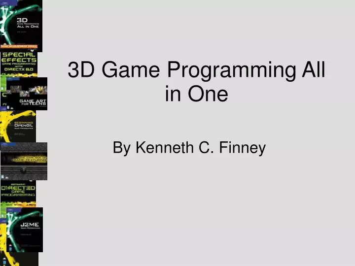 3d game programming all in one