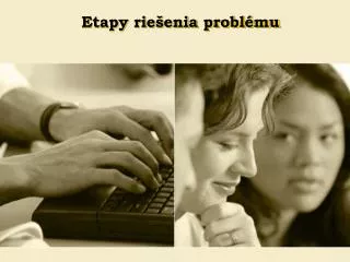 etapy rie enia probl mu