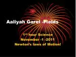 Understanding Newton's Laws of Motion - slide 1
