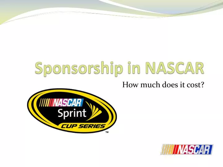 sponsorship in nascar