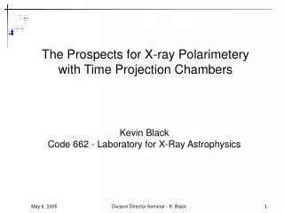 The Prospects for X-ray Polarimetery with Time Projection Chambers