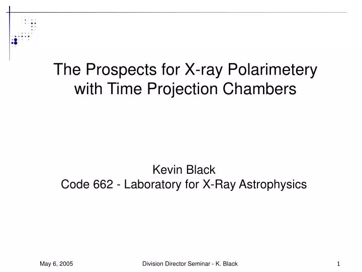 the prospects for x ray polarimetery with time projection chambers