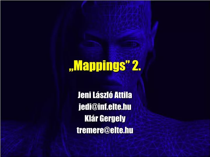 mappings 2