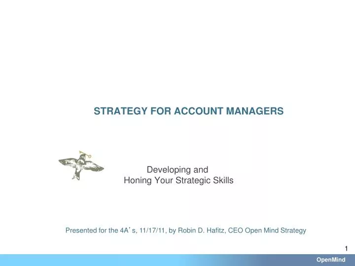 strategy for account managers