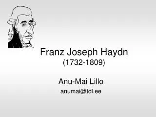 franz joseph haydn 1732 1809