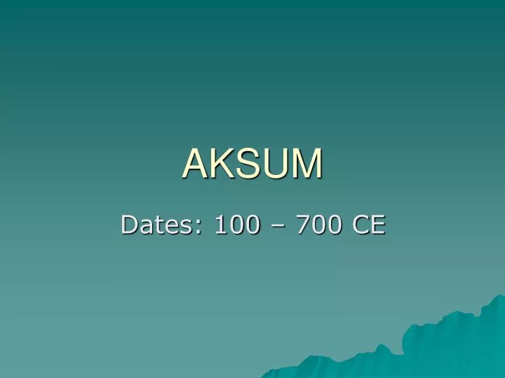 aksum