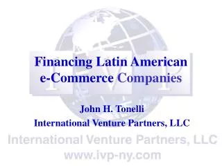 Financing Latin American e-Commerce Companies