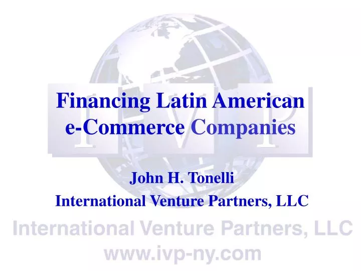 financing latin american e commerce companies