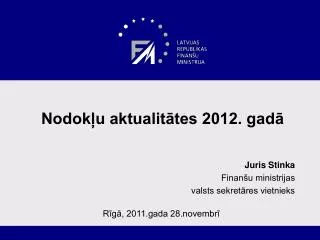 nodok u aktualit tes 2012 gad