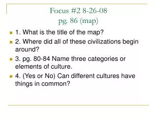 Focus #2 8-26-08 pg. 86 (map)