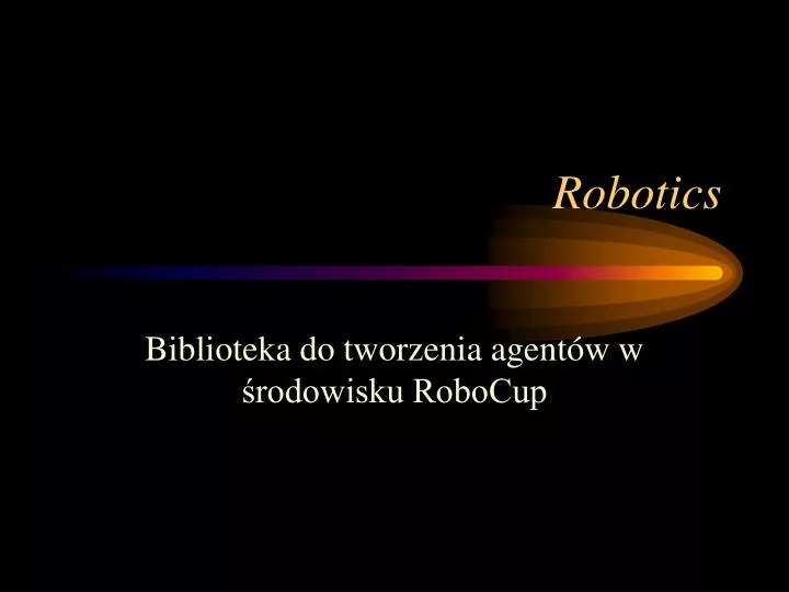 robotics