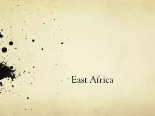 East Africa