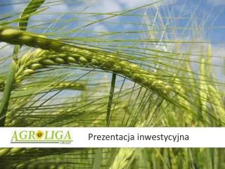 prezentacja inwestycyjna