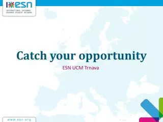 catch your opportunity