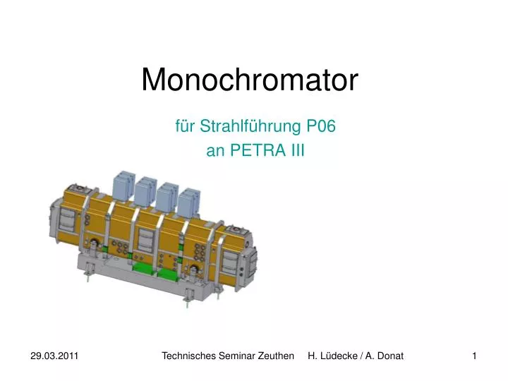 monochromator