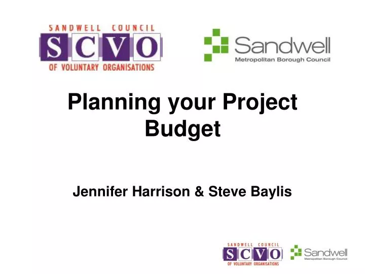 planning your project budget