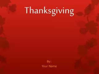 thanksgiving
