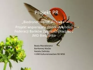 projekt pr