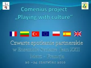 comenius project playing with culture