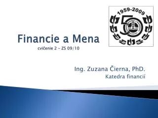 financie a mena cvi enie 2 zs 09 10