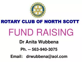 FUND RAISING