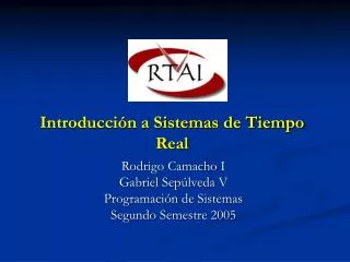 introducci n a sistemas de tiempo real