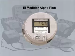 El Medidor Alpha Plus