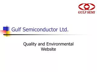 gulf semiconductor ltd