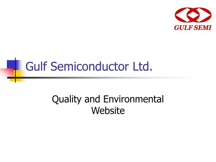 gulf semiconductor ltd