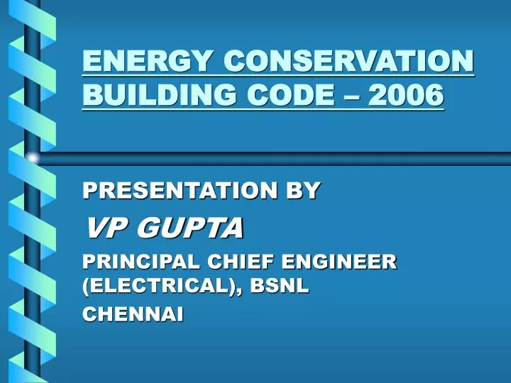 energy conservation building code 2006