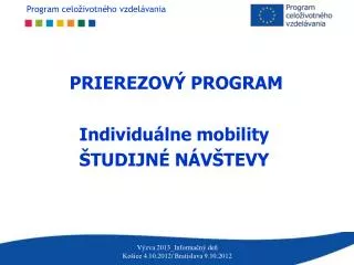 prierezov program