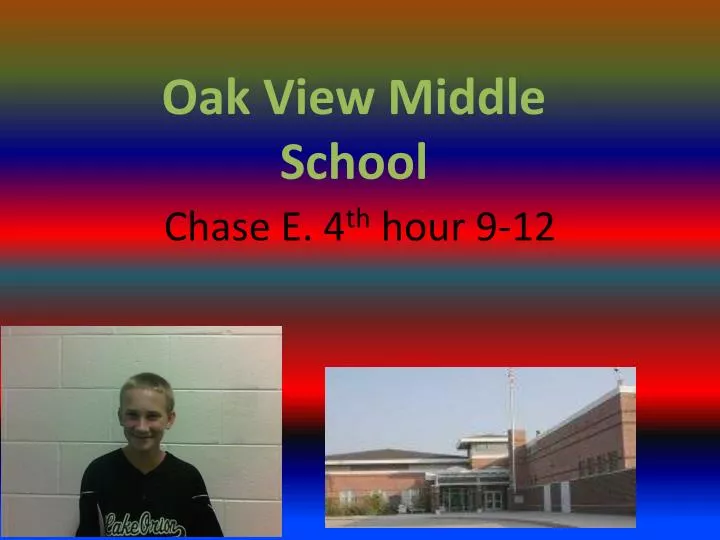 chase e 4 th hour 9 12
