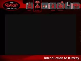 Introduction to Kimray