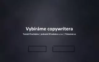 vyb r me copywritera