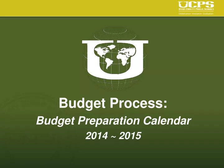 budget process budget preparation calendar 2014 2015