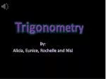 Trigonometry - slide 1