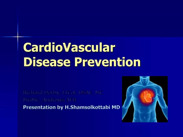 cardiovascular disease prevention