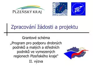 zpracov n dosti a projektu