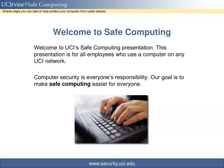 welcome to safe computing