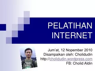 pelatihan internet